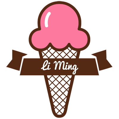 Li Ming premium logo